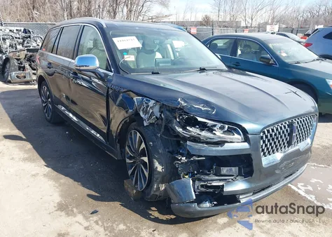 2021 Lincoln Aviator Black Label Grand Touring из США, поврежденный, VIN 5LMYJ9YY4MNL00169